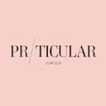 PR/TICULAR logo